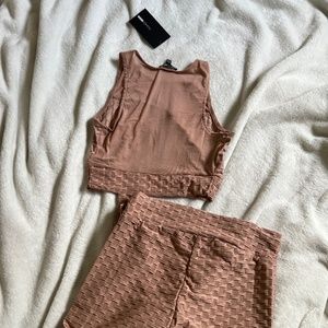Fashion Nova Honeycomb set